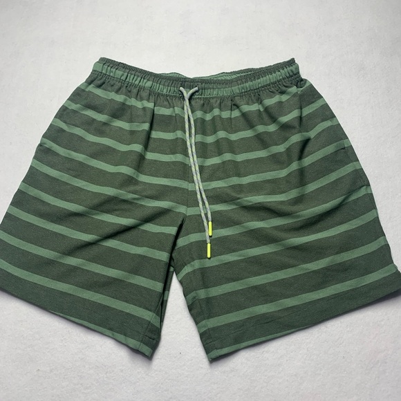 chubbies Other - Chubbies Swim Trunks Active Shorts 7" inseam green stripe no liner size large